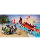 Playmobil 26 Teile PLAYMOBIL® Kampf gegen die Riesenkrabbe Pirates 10x10,5x8,5 cm 4+ Jahre bunt - 3