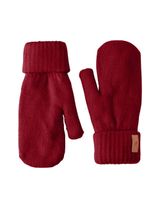 BabyMocs Handschuhe Fleece burgundy Onesize Eltern - 0