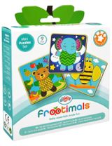 Kids Euroswan Frootimals 3 x 5 Teile Puzzle CE-zertifiziert 15x15x10 cm 3+ Monate bunt - 0