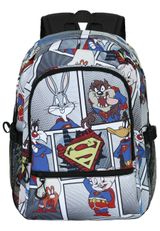 Warner Bros. Looney Tunes Super Tunes-FAN Fight 2.0 44x31x18 cm grau Onesize Kinder - 1