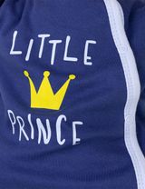 Baby Sweets Strampler Krone Little Prince blau - 2
