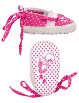 Soft Touch Schuhe Schmetterling Punkte pink 56/62 (0-3 Monate) - 1