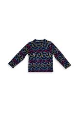 Denokids Alloverprint dunkelblau 80 - 0