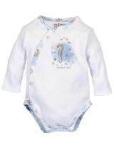 NINI Body croisé Faune Marine 0-6 mois Bleu - 0