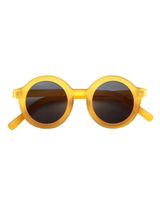 BabyMocs Sonnenbrille Rund 100% UV-Schutz (UV400) gelb Onesize Baby - 0