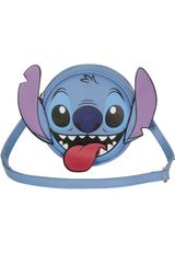 Disney Lilo and Stitch Tongue-Round 18,5x18,5x6 cm blau Onesize Kinder - 1