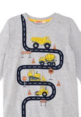 Denokids Print grau 122 - 3