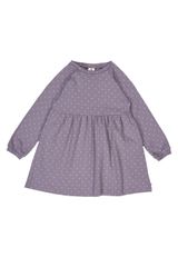 Müsli by Green Cotton Kleid Punkte lila 86 - 0