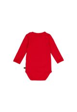 Fred s World by Green Cotton Langarmbody Unifarben rot 56 - 4