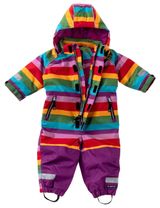 Villervalla Schneeanzug Streifen Wasserdicht (8000mm) bunt - 1