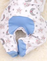 Baby Sweets Strampler Mond Sweet Dreams Jungen Sterne blau 56 (Neugeborene) - 7