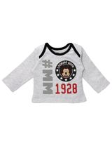 E Plus M Langarmshirt Mickey Mouse grau 62 (0-3 Monate) - 0