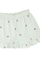 Green Cotton Shorts creme 116 - 2