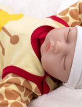 Baby Sweets 2 Teile Set Baby Giraffe rot Newborn (56) - 4