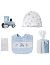 Rock A Bye Baby Boutique 10 Teile Set Traktor blau 50/56 (Neugeborene) - 4