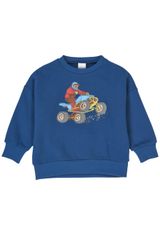 Fred s World by Green Cotton Sweatshirt Unifarben blau 86 - 0