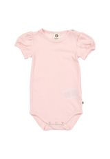 Müsli by Green Cotton Kurzarmbody Unifarben rosa 56 - 0