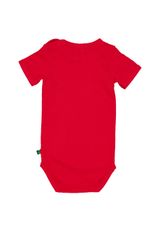 Fred s World by Green Cotton Kurzarmbody Unifarben rot 56 - 2