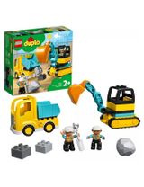 LEGO® DUPLO® 20 Teile LEGO® Bagger und Laster 11x14x7 cm 2+ Jahre bunt - 2