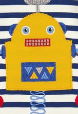 Fred s World by Green Cotton Langarmshirt Unifarben blau 86 - 2