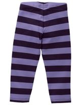 Villervalla Leggings Streifen lila - 1