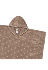 Green Cotton Badeponcho braun 110-140 - 2