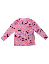 Villervalla Langarmshirt Süßigkeiten rosa 92 (18-24 Monate) - 1