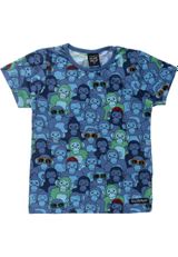 Villervalla T-Shirt Affen blau 134 - 0