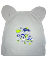Aliap Bonnet Ours Gris - 0