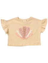 Miss 2 pièces Ensemble Volant Beige - 2