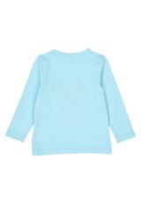 Fred s World by Green Cotton Langarmshirt Unifarben hellblau 86 - 1