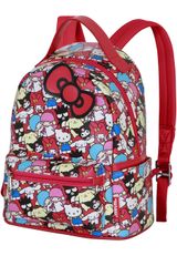 Hello Kitty Sanrio Friends-Small Heady Rucksack 22x25x15 cm mehrfarbig multicolor Onesize Kinder - 0
