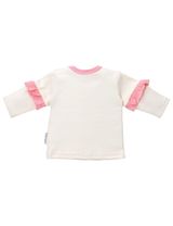 Baby Sweets 2 Teile Set Erdbeeren Little Strawberry Rüschen creme - 2