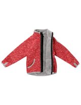 Villervalla Jacke Sterne Fleece rot 134 (8-9 Jahre) - 1