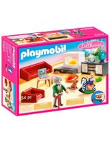 Playmobil 36 Teile PLAYMOBIL® Gemütliches Wohnzimmer Dollhouse 8,5x5,5x5,5 cm 4+ Jahre bunt - 2