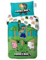 Minecraft 2 pièces Linge de lit 70x90 cm Multicolore - 0