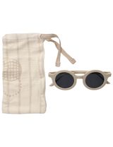 Fudo 3 Teile Set Streifen beige - 5