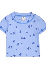 Green Cotton Kurzarmbody blau 56 - 2