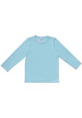 Fred s World by Green Cotton Langarmshirt Unifarben hellblau 86 - 0