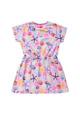 Villervalla Kleid Muscheln rosa 86 - 1