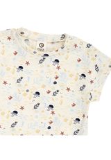 Green Cotton Baby T-shirt creme 74 - 2