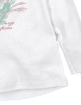 NINI T-shirt à manches longues Floral Blanc - 3