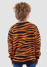 Lang Zweiteiler Jungen orange 110 - 4