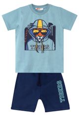Denokids Print dunkelblau 110 - 0