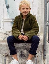 Ebbe Kids Fleecejacke Fleece Olive Green 164 (13-14 Jahre) - 1
