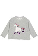 Fred s World by Green Cotton Sweatshirt Unifarben grau 104 - 0