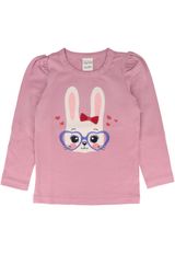 Fred s World by Green Cotton Langarmshirt Unifarben pink 86 - 0