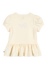 Green Cotton T-shirt creme 86 - 1