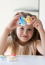Bluey Gipsfiguren Unifarben CE-zertifiziert 5+ Jahre multicolor Onsesize - 2