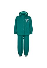 Fred s World by Green Cotton Regenbekleidung Unifarben grün 110 - 0